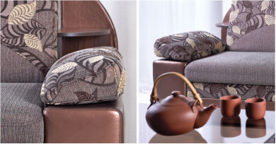 Мягкая мебель на металлическом каркасе «Бридж»